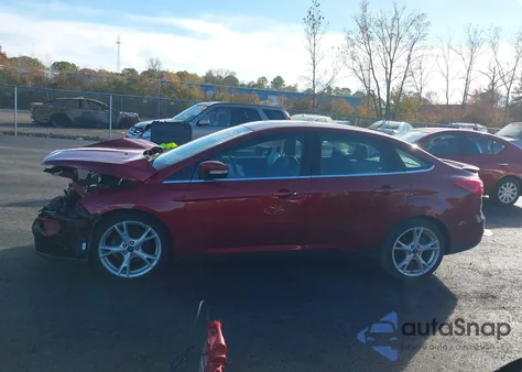 2016 Ford Focus Titanium from USA, damaged, VIN 1FADP3J24GL305028